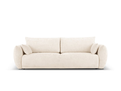 Matera Sofa With Bed Function And Box, 3 Seats, 240x108 cm — Light Beige