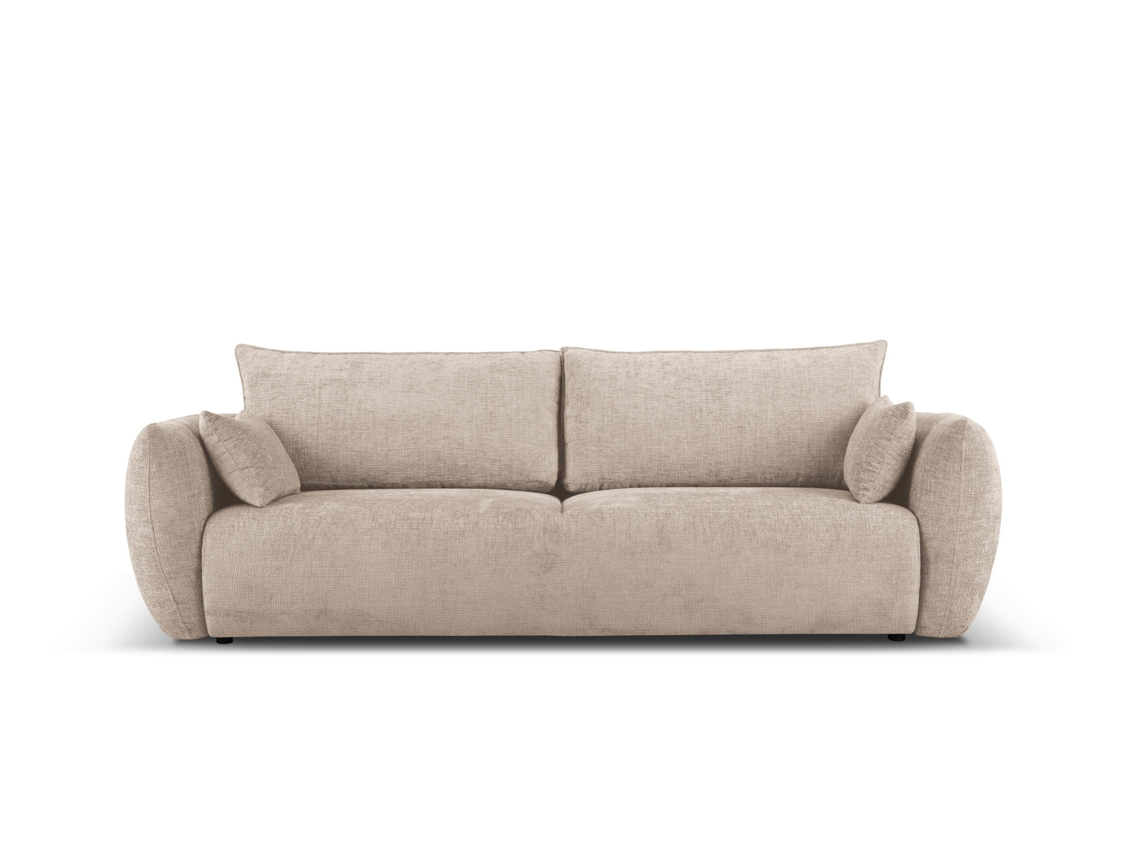 Matera Sofa With Bed Function And Box, 3 Seats, 240x108 cm — Beige