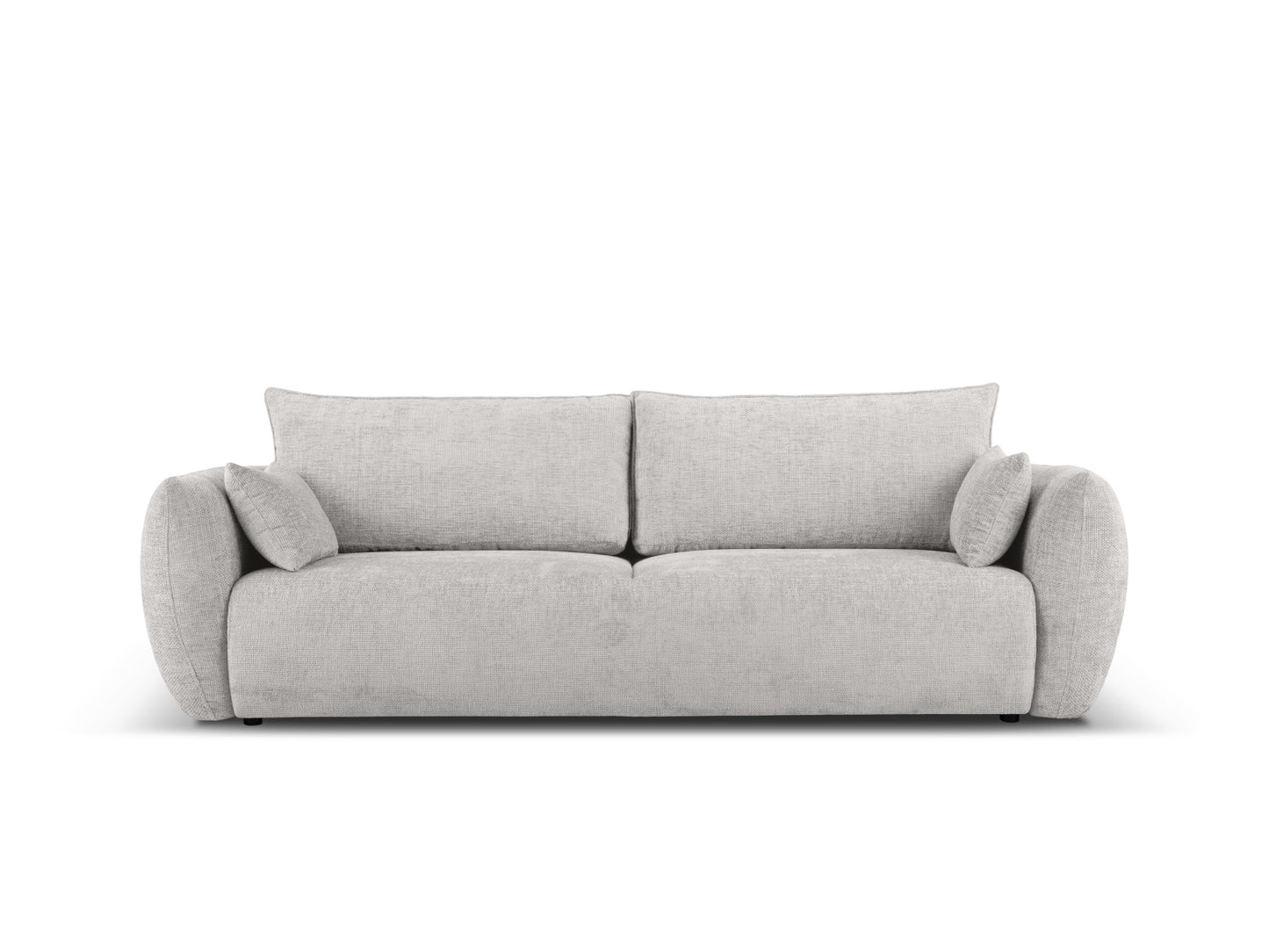 Matera Sofa With Bed Function And Box, 3 Seats, 240x108 cm — Light Grey