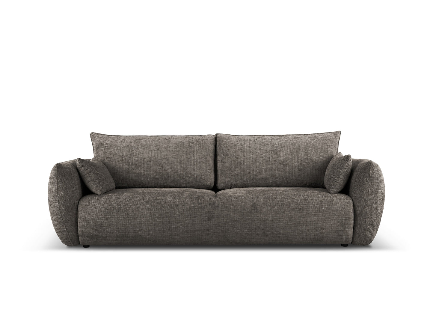 Matera Sofa With Bed Function And Box, 3 Seats, 240x108 cm — Grey