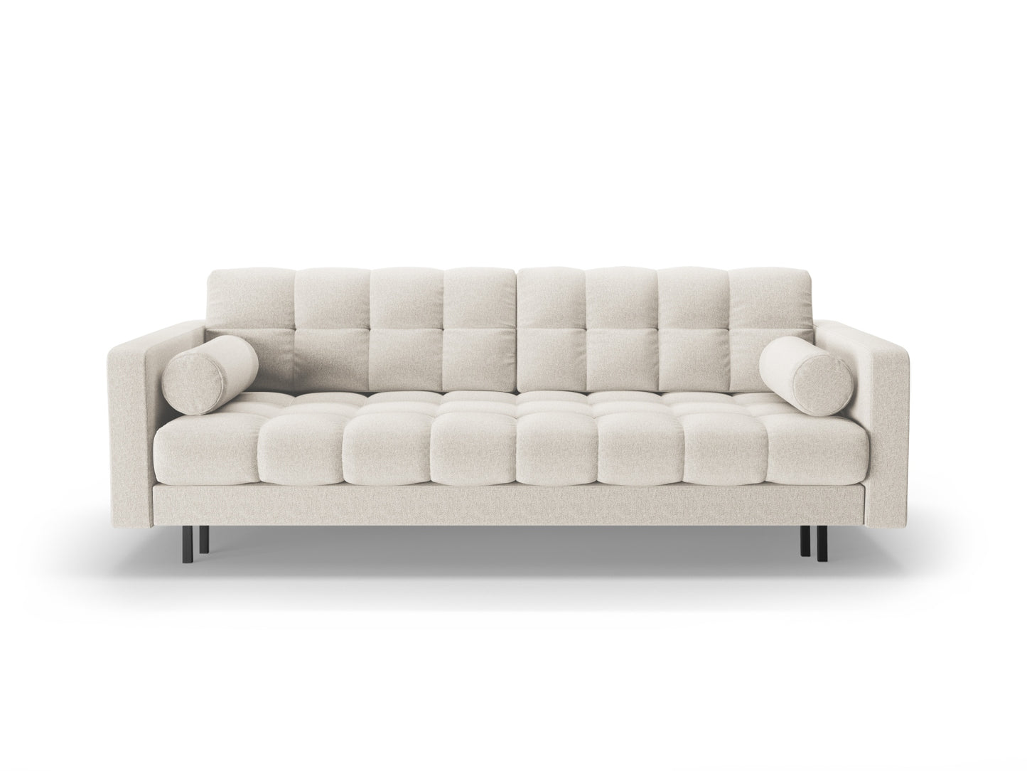 Bali Sofa With Bed Function And Box, 3 Seats, 222x84 cm — Light Beige