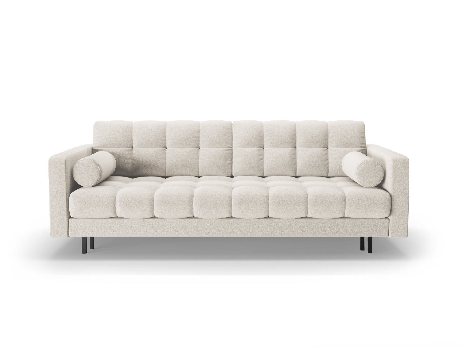 Bali Sofa With Bed Function And Box, 3 Seats, 222x84 cm — Light Beige