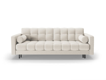 Bali Sofa With Bed Function And Box, 3 Seats, 222x84 cm — Light Beige