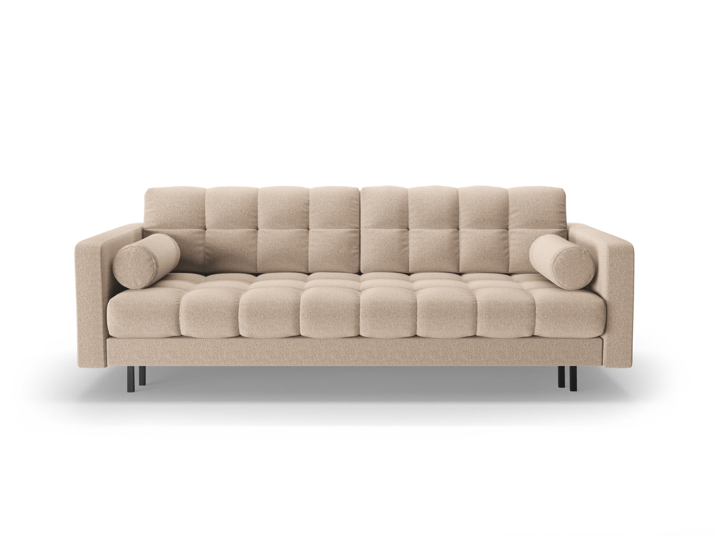 Bali Sofa With Bed Function And Box, 3 Seats, 222x84 cm — Beige