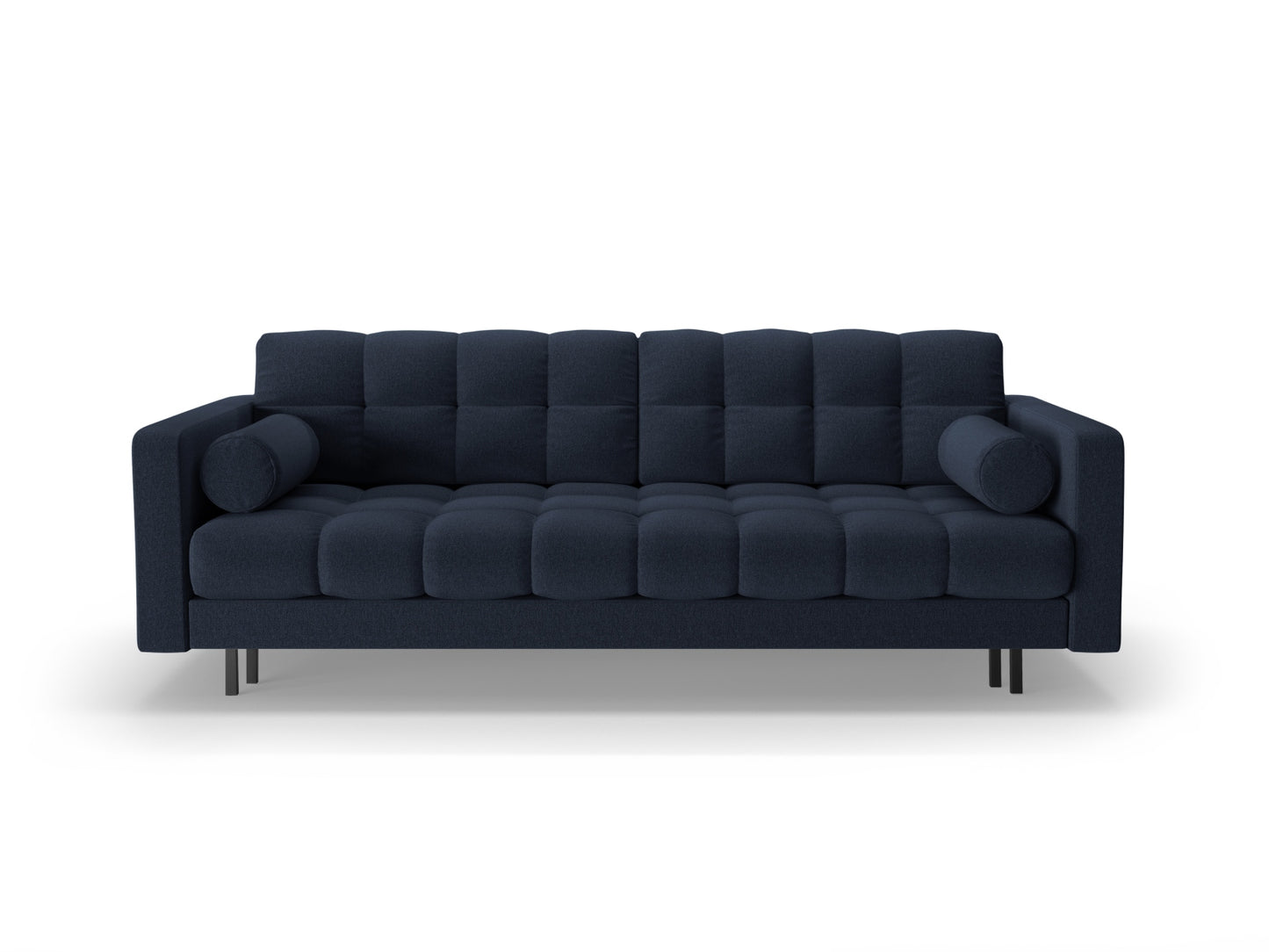 Bali Sofa With Bed Function And Box, 3 Seats, 222x84 cm — Blue