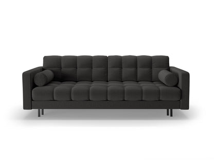 Bali Sofa With Bed Function And Box, 3 Seats, 222x84 cm — Dark Grey