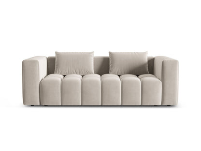 Verona Sofa With Bed Function And Box, 3 Seats, 252x98 cm — Ecru