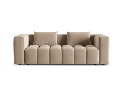 Verona Sofa With Bed Function And Box, 3 Seats, 252x98 cm — Sand