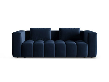 Verona Sofa With Bed Function And Box, 3 Seats, 252x98 cm — Royal Blue