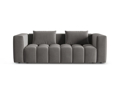 Verona Sofa With Bed Function And Box, 3 Seats, 252x98 cm — Warm grey