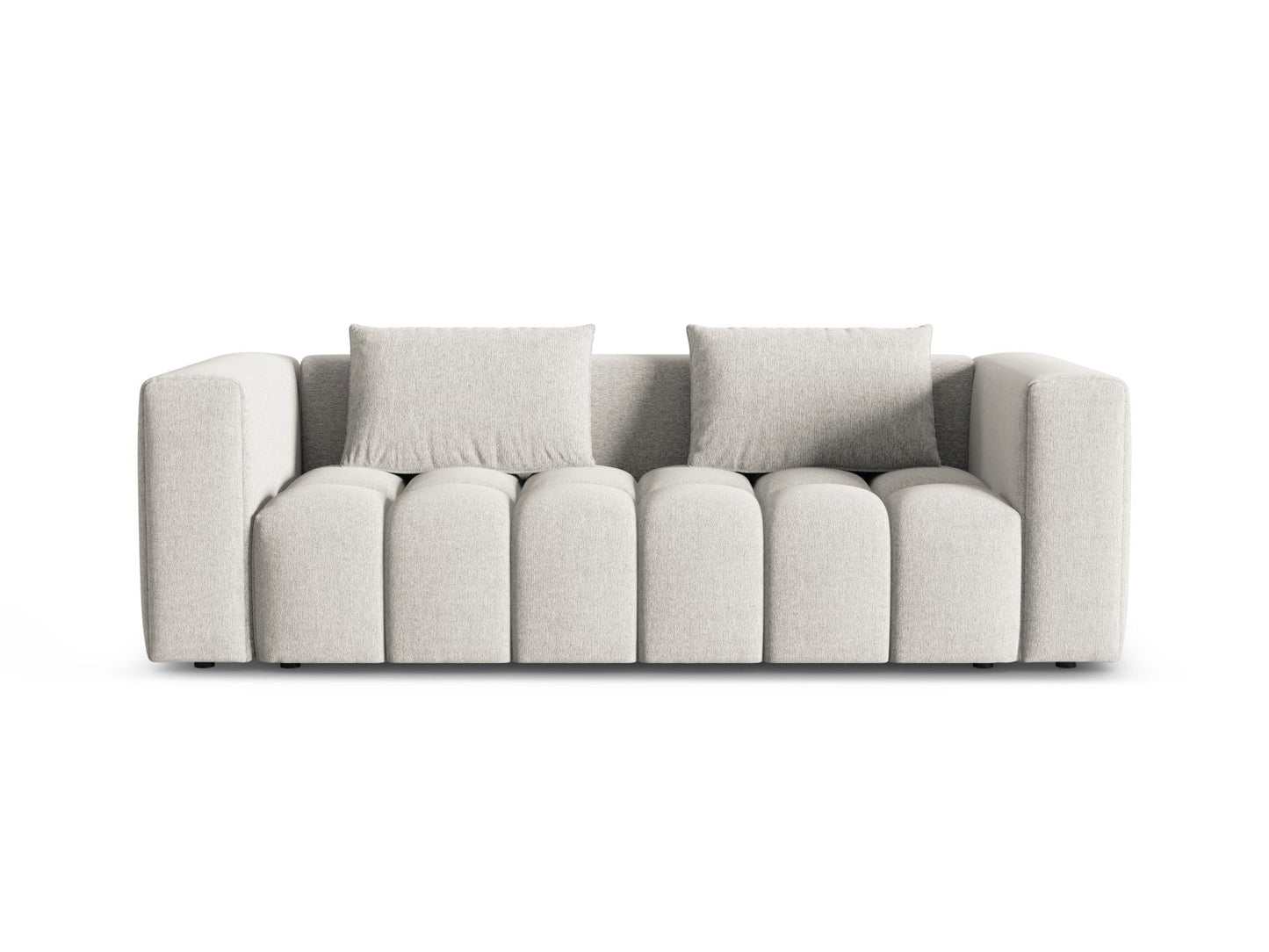 Verona Sofa With Bed Function And Box, 3 Seats, 252x98 cm — Beige
