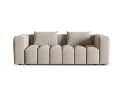 Verona Sofa With Bed Function And Box, 3 Seats, 252x98 cm — Sand