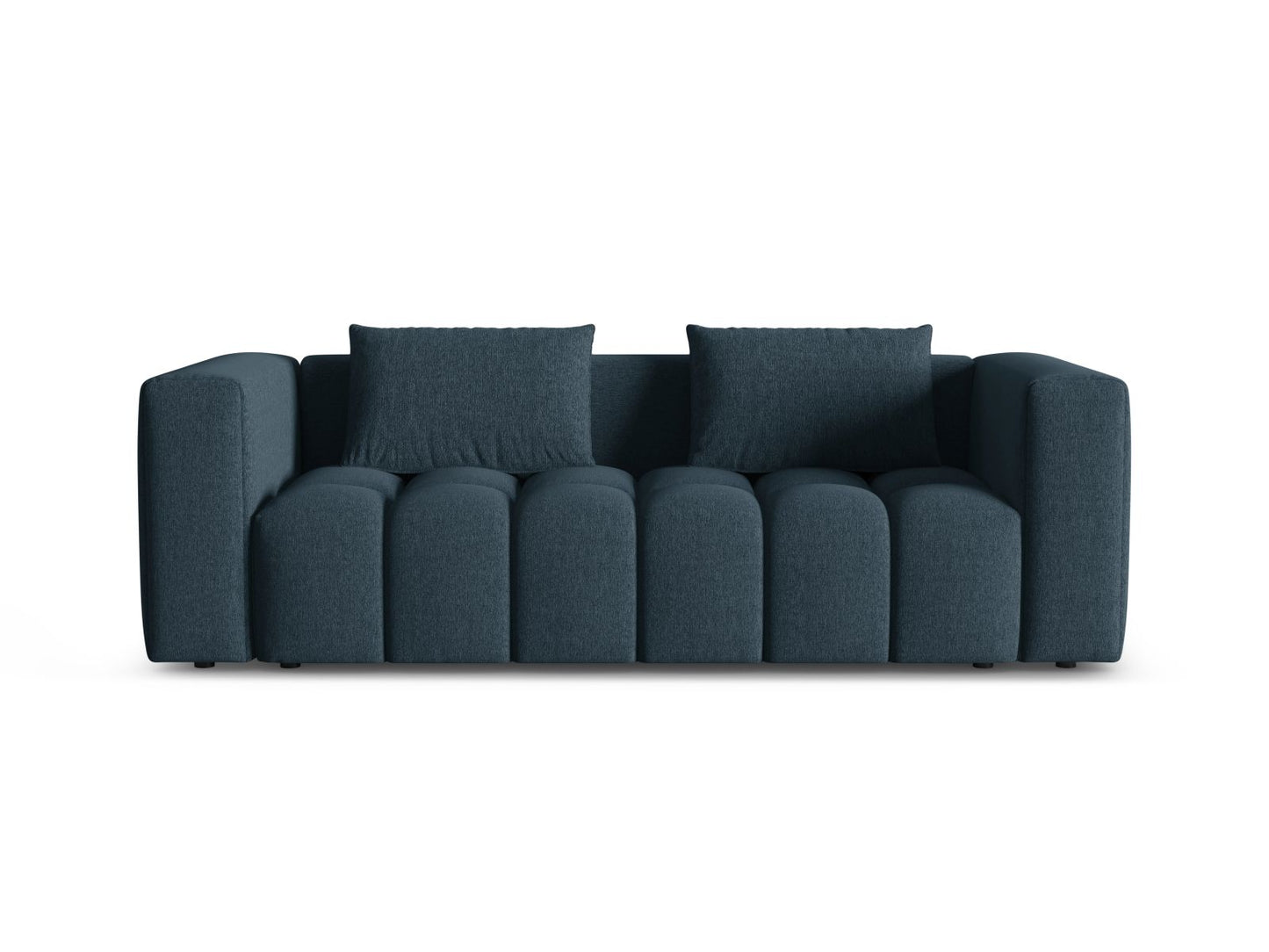 Verona Sofa With Bed Function And Box, 3 Seats, 252x98 cm — Dark Blue