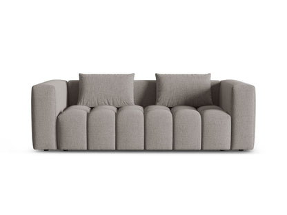 Verona Sofa With Bed Function And Box, 3 Seats, 252x98 cm — Warm grey