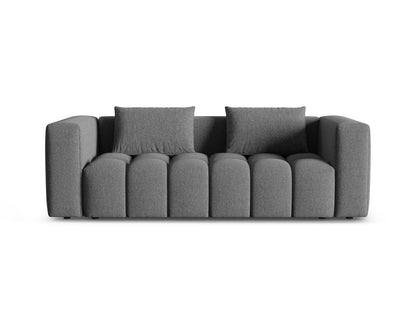 Verona Sofa With Bed Function And Box, 3 Seats, 252x98 cm — Grey