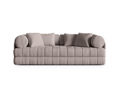 Kemi Sofa With Bed Function, 3 Seats, 206x95 cm — Warm grey