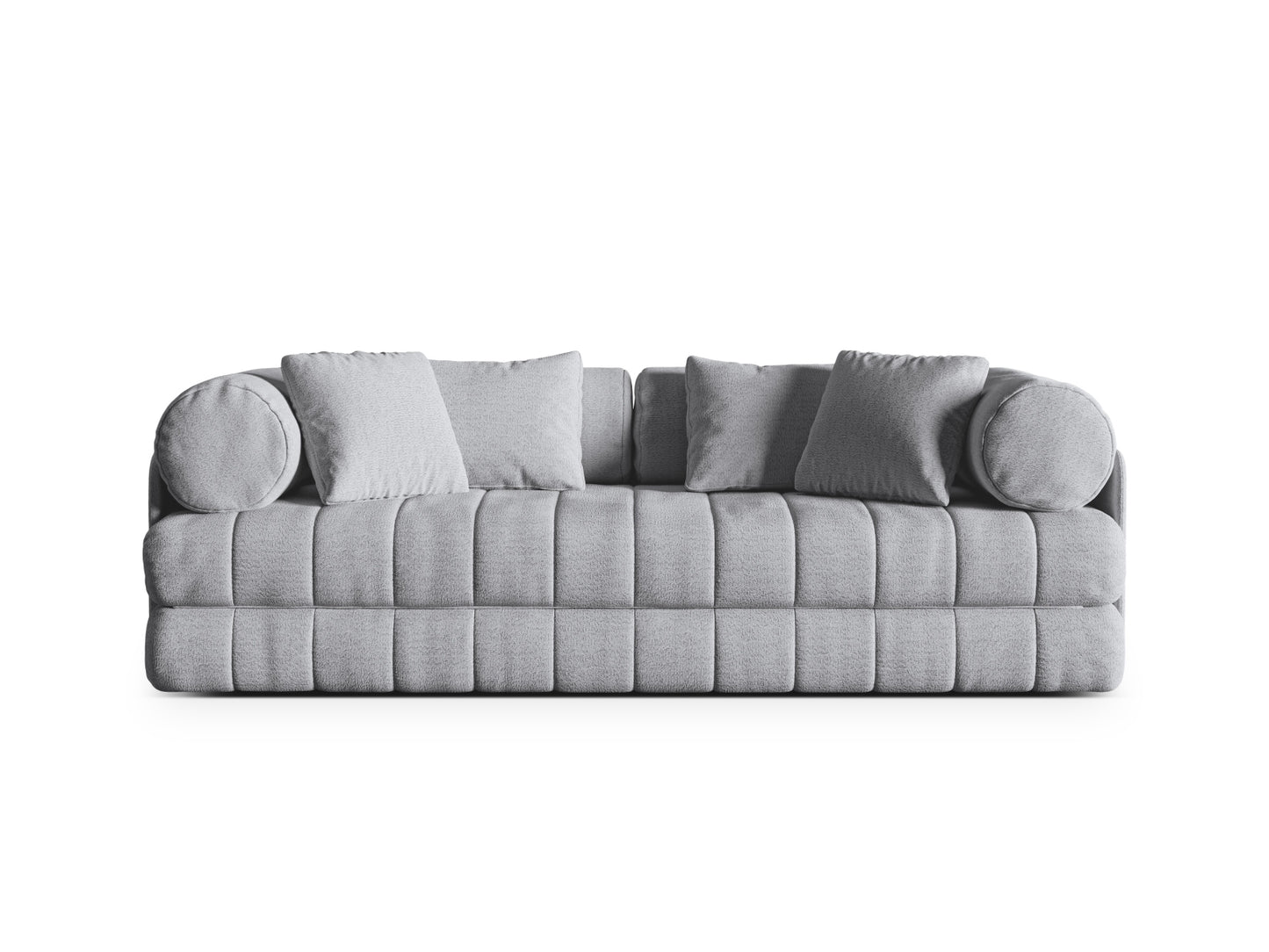 Kemi Sofa With Bed Function, 3 Seats, 206x95 cm — Grey