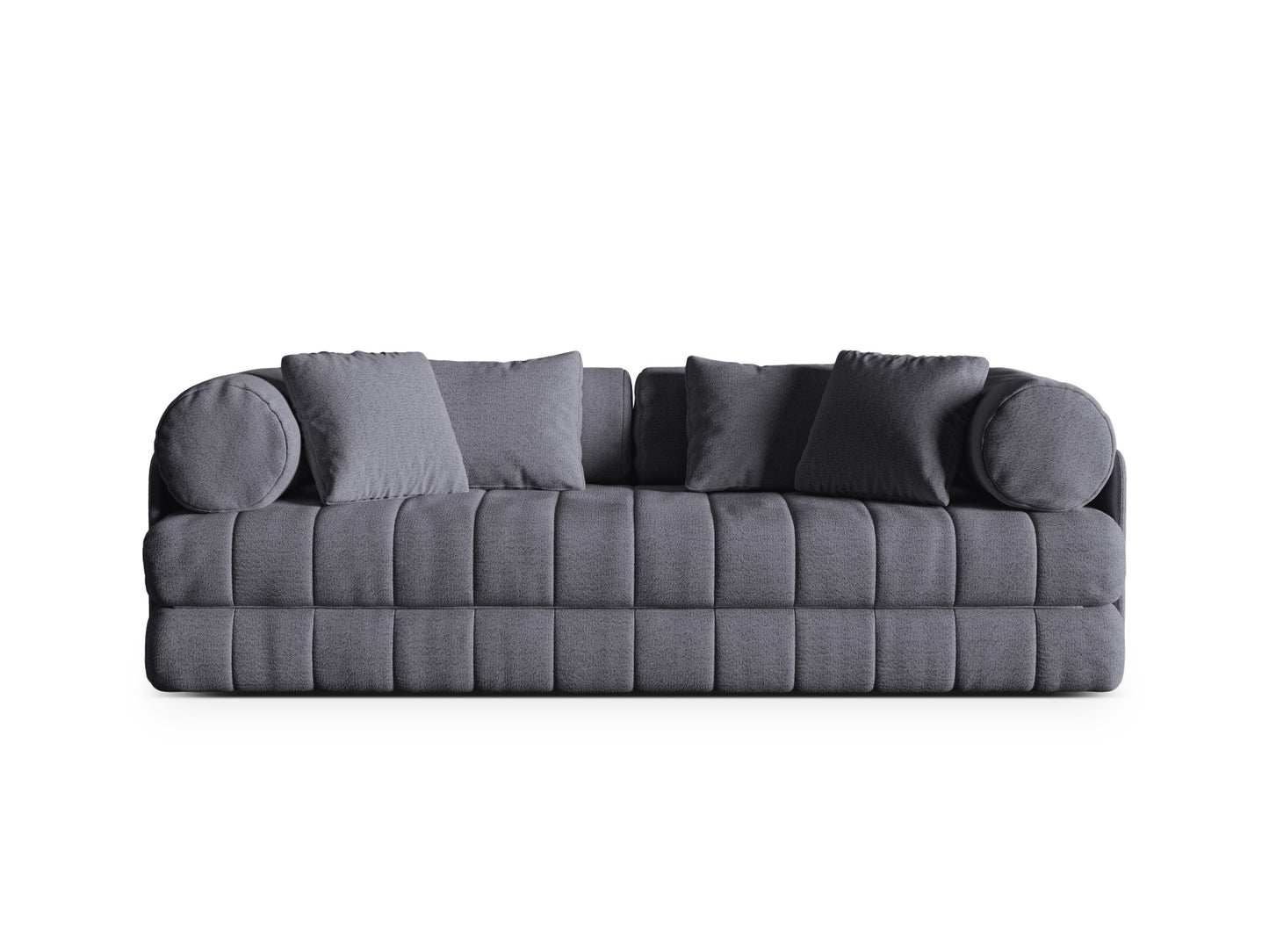 Kemi Sofa With Bed Function, 3 Seats, 206x95 cm — Graphite