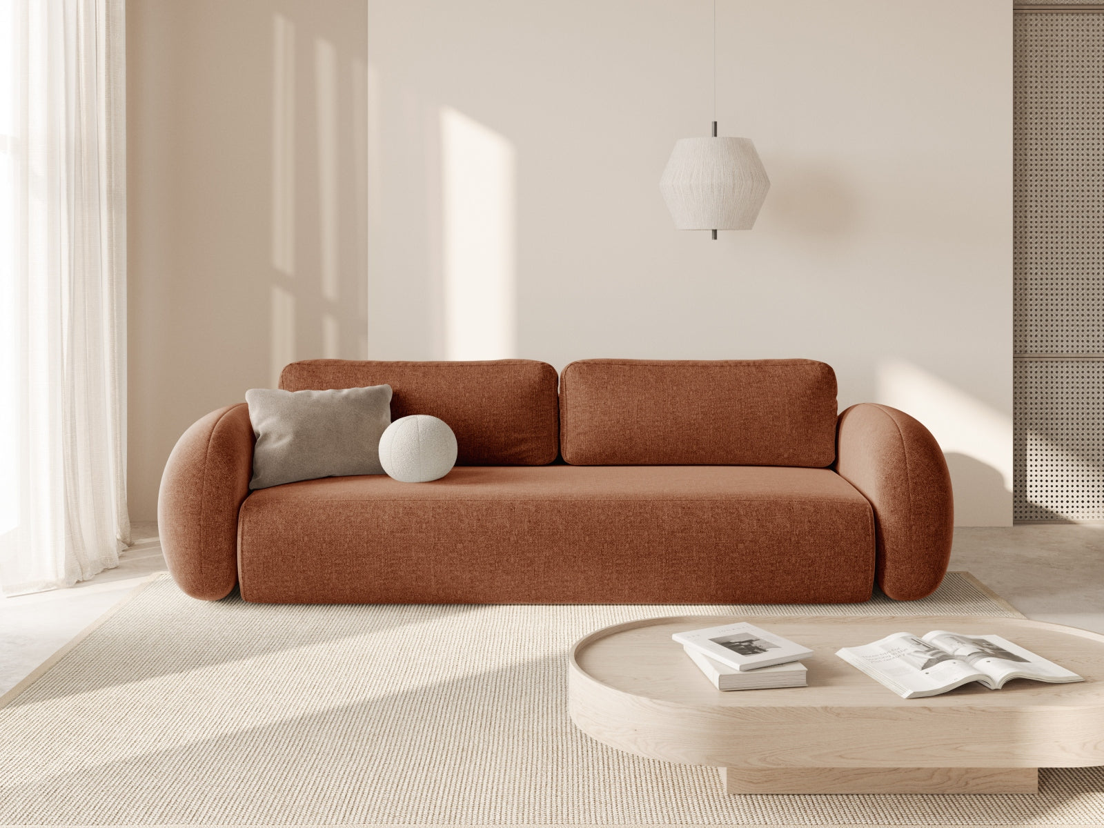 Tonale Sofa With Bed Function And Box, 3 Seats, 262x105 cm