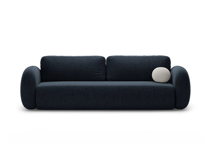 Tonale Sofa With Bed Function And Box, 3 Seats, 262x105 cm — Navy Blue