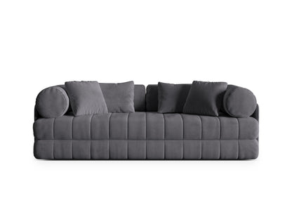 Kemi Sofa With Bed Function, 3 Seats, 206x95 cm — Dark Grey