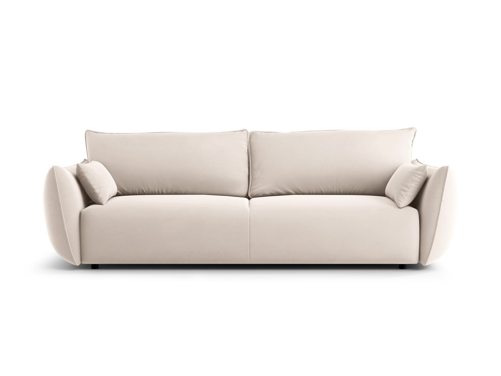 Matera Sofa With Bed Function And Box, 3 Seats, 240x108 cm — Beige