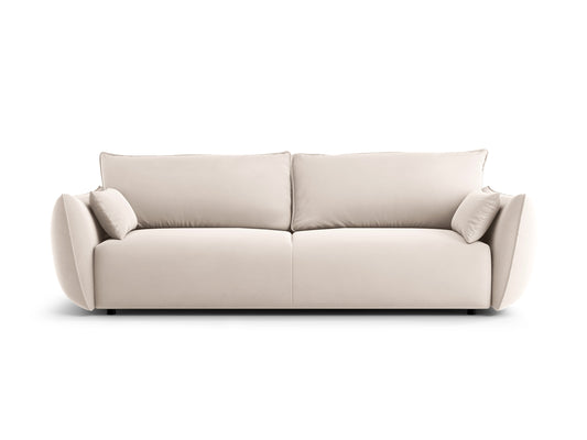 Matera Sofa With Bed Function And Box, 3 Seats, 240x108 cm — Beige