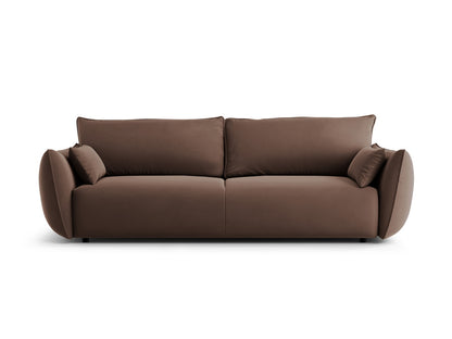 Matera Sofa With Bed Function And Box, 3 Seats, 240x108 cm — Chocolate