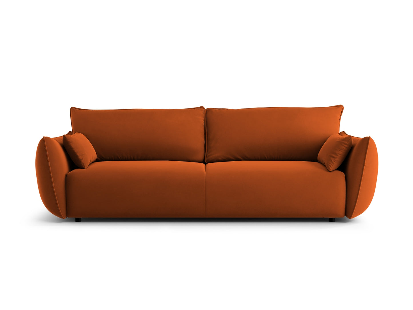 Matera Sofa With Bed Function And Box, 3 Seats, 240x108 cm — Terracotta