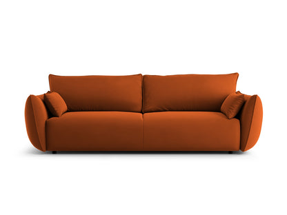 Matera Sofa With Bed Function And Box, 3 Seats, 240x108 cm — Terracotta