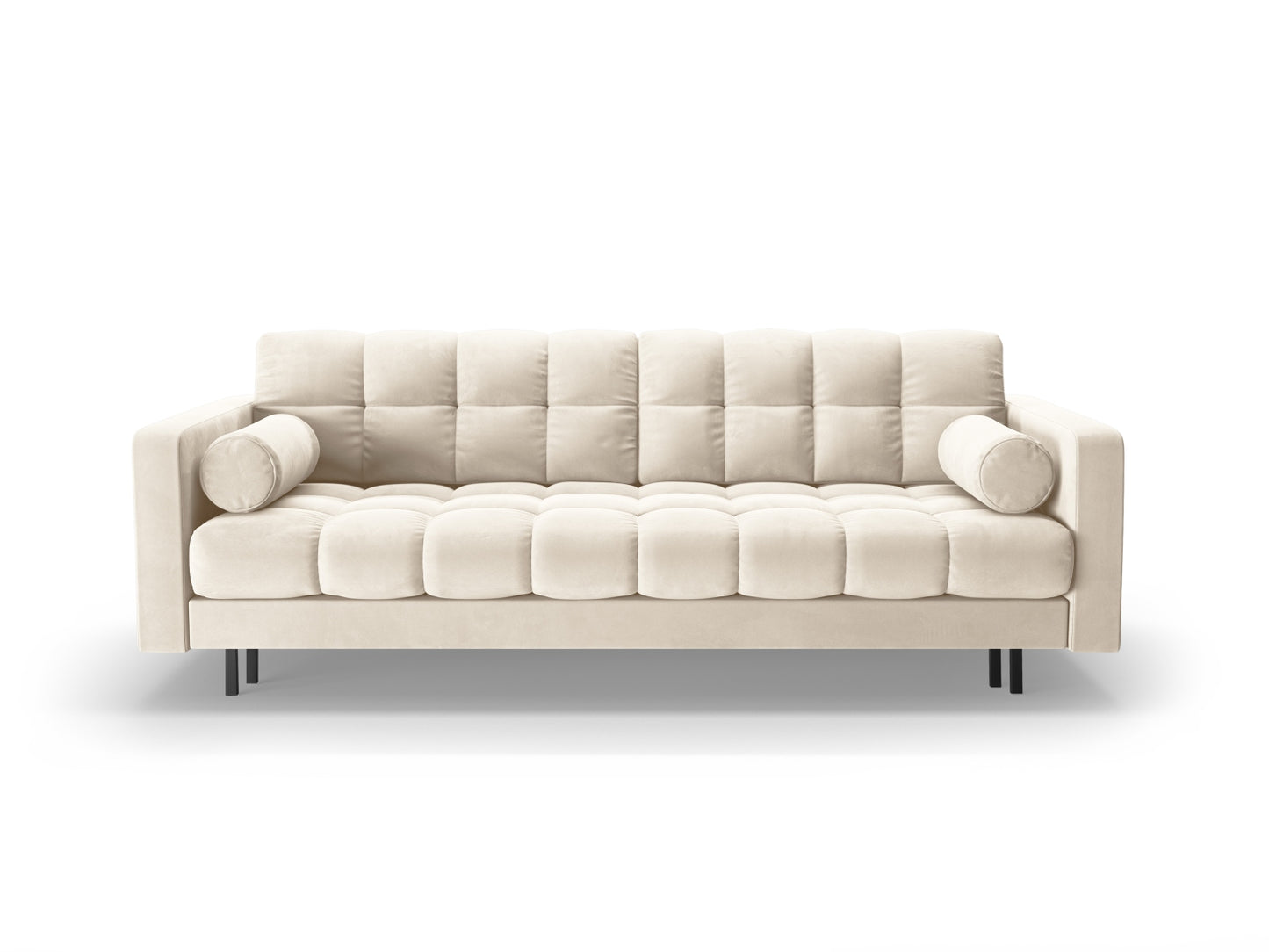 Bali Sofa With Bed Function And Box, 3 Seats, 222x84 cm — Light Beige