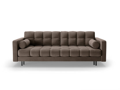 Bali Sofa With Bed Function And Box, 3 Seats, 222x84 cm — Chocolate