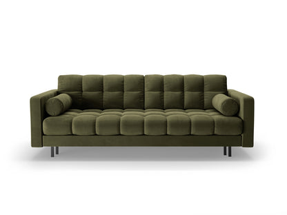 Bali Sofa With Bed Function And Box, 3 Seats, 222x84 cm — Green