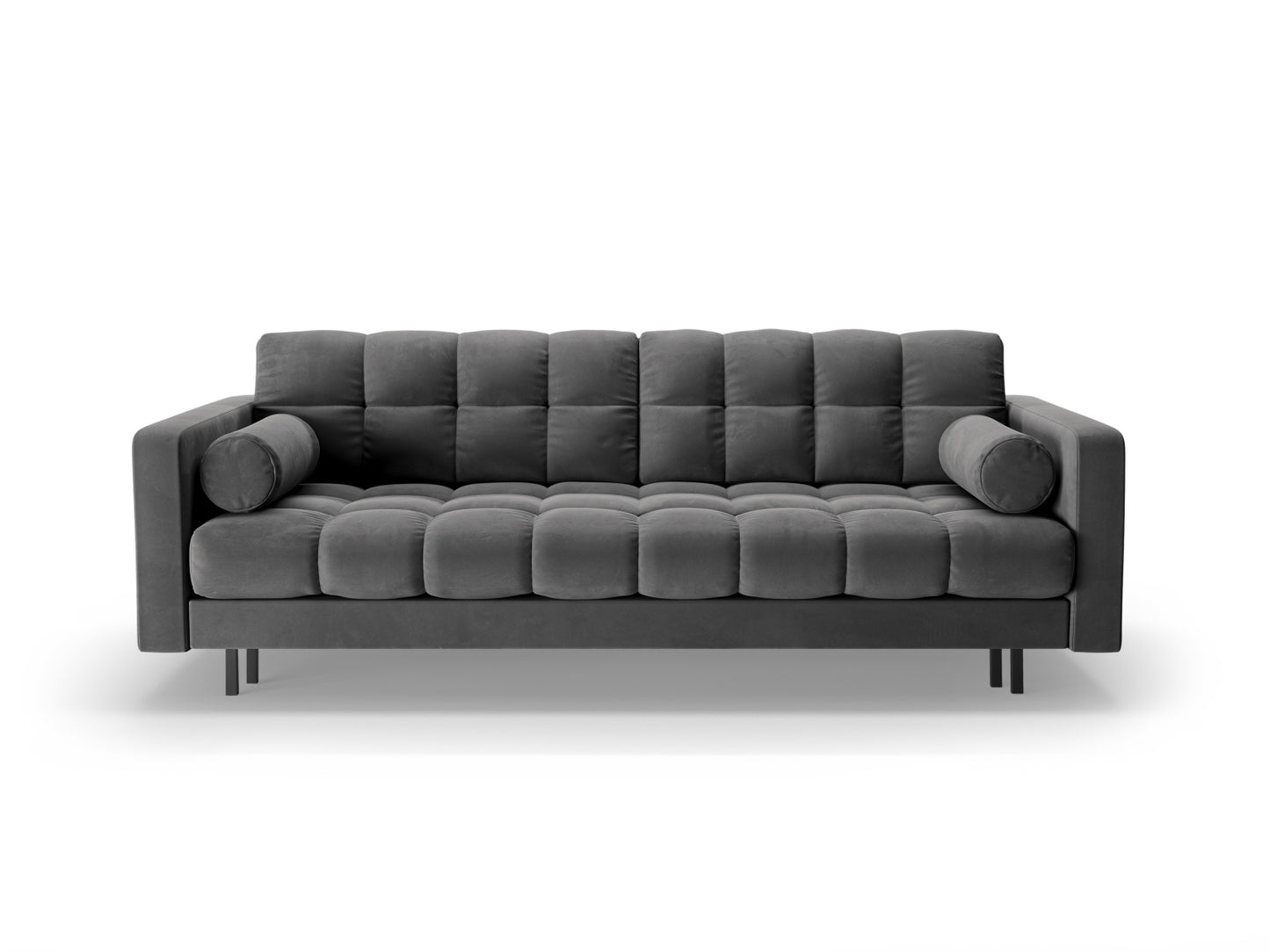 Bali Sofa With Bed Function And Box, 3 Seats, 222x84 cm — Grey (Bluvel 14)