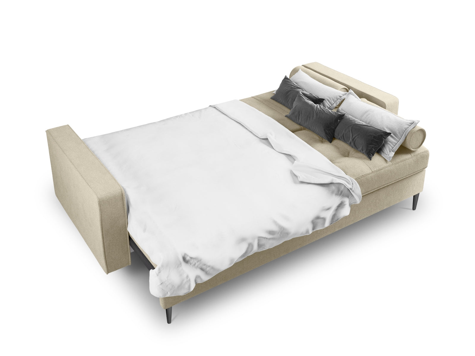 Aspen Sofa With Bed Function And Box, 3 Seats, 225x100 cm