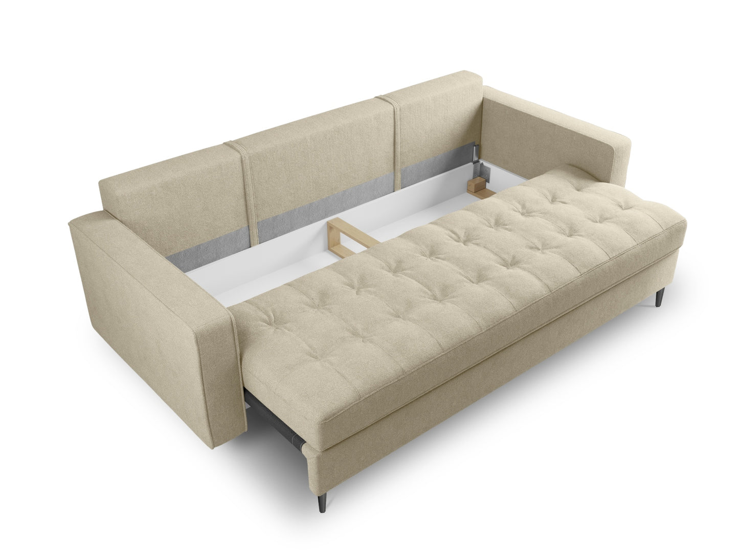 Aspen Sofa With Bed Function And Box, 3 Seats, 225x100 cm