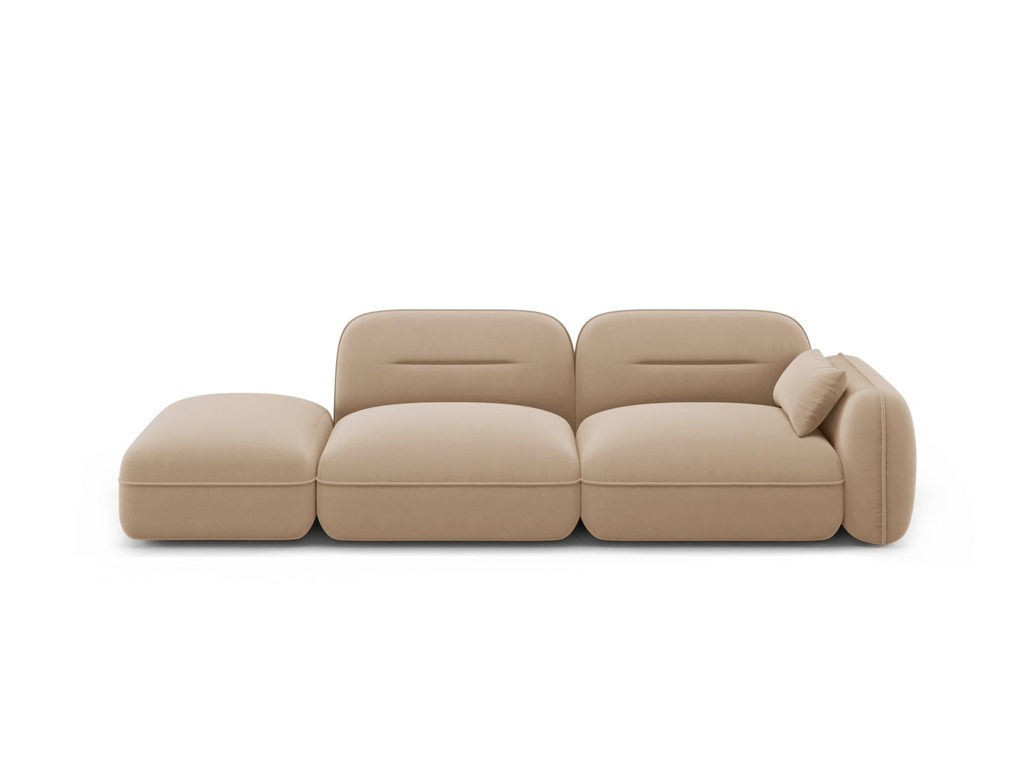 Sydney Modular Sofa, 3 Seats, 295x90 cm — Sand / Left