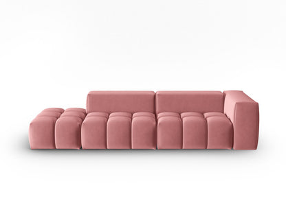 Verona Modular Sofa, 4 Seats, 265x85 cm — Flamingo / Left
