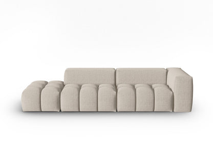 Verona Modular Sofa, 4 Seats, 265x85 cm — Sand / Left