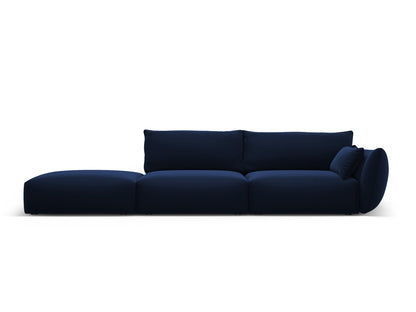 Matera Sofa, 4 Seats, 264x110 cm — Royal Blue / Left