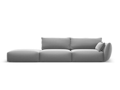 Matera Sofa, 4 Seats, 264x110 cm — Grey / Left