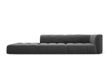 Moritz Modular Sofa, 4 Seats, 293x96 cm — Grey / Left