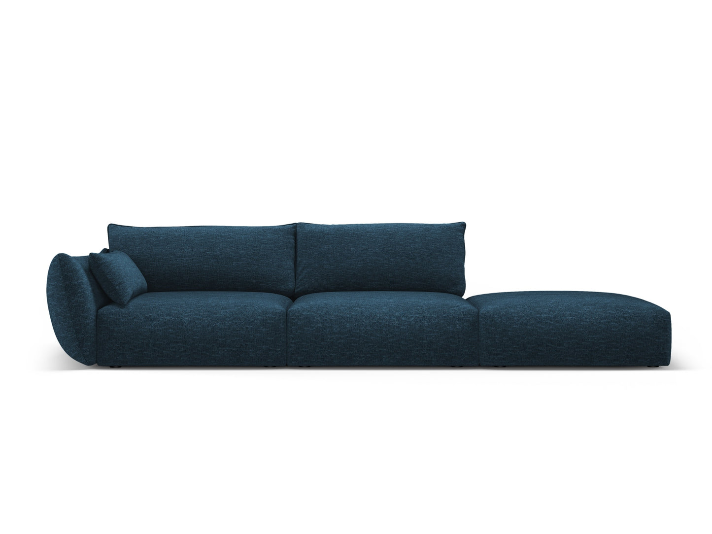Matera Sofa, 4 Seats, 264x110 cm — Royal Blue / Right