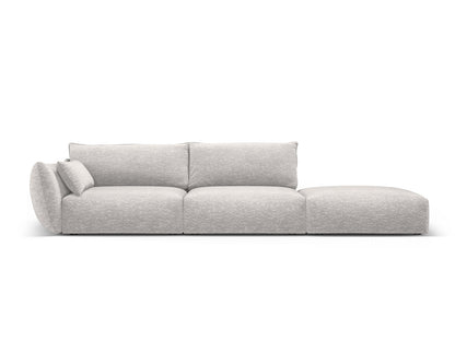 Matera Sofa, 4 Seats, 264x110 cm — Light Grey / Right