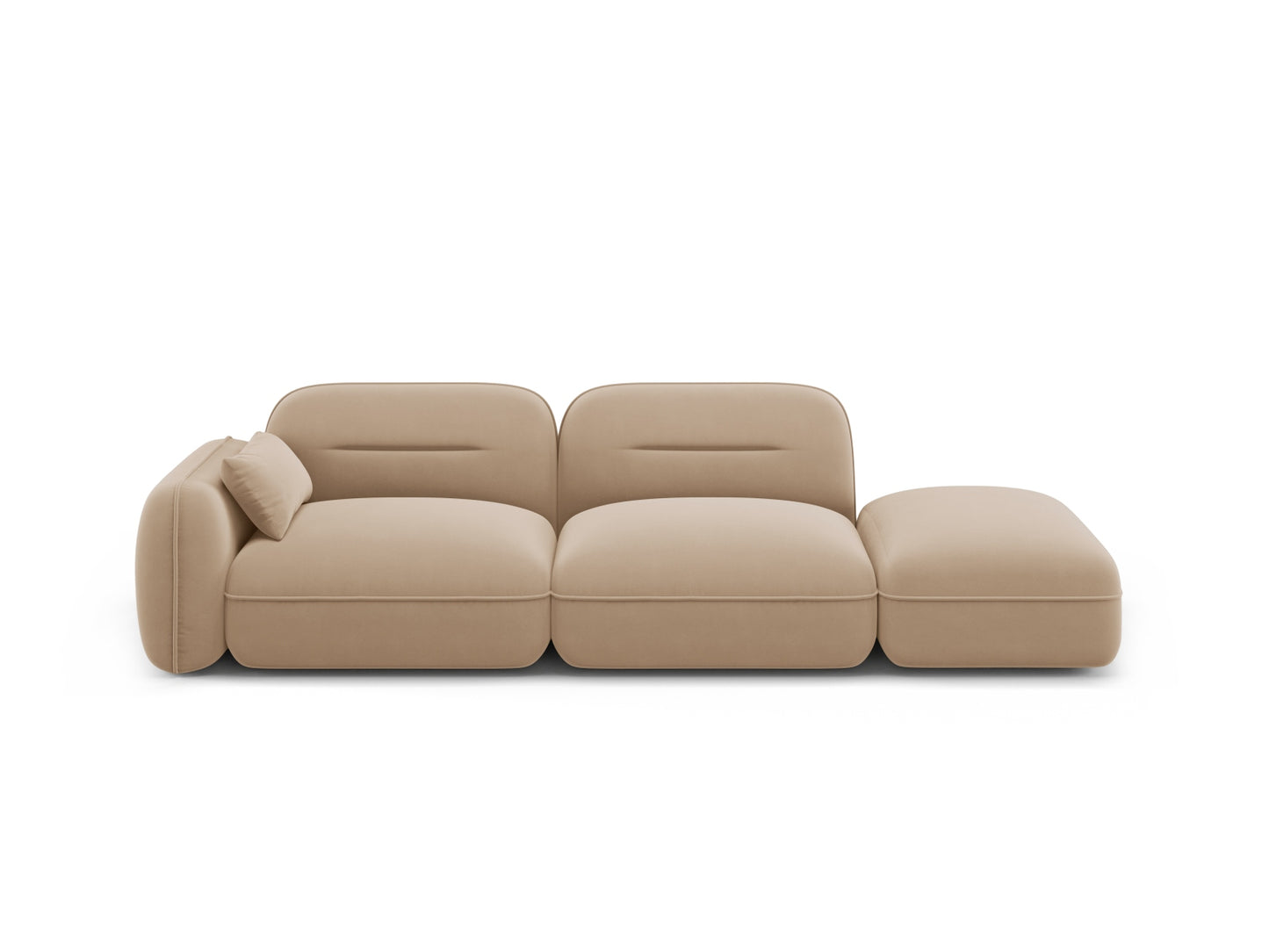 Sydney Modular Sofa, 3 Seats, 295x90 cm — Sand / Right