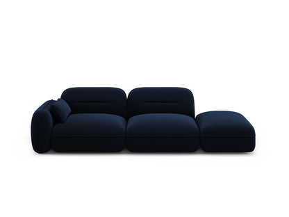 Sydney Modular Sofa, 3 Seats, 295x90 cm — Royal Blue / Right