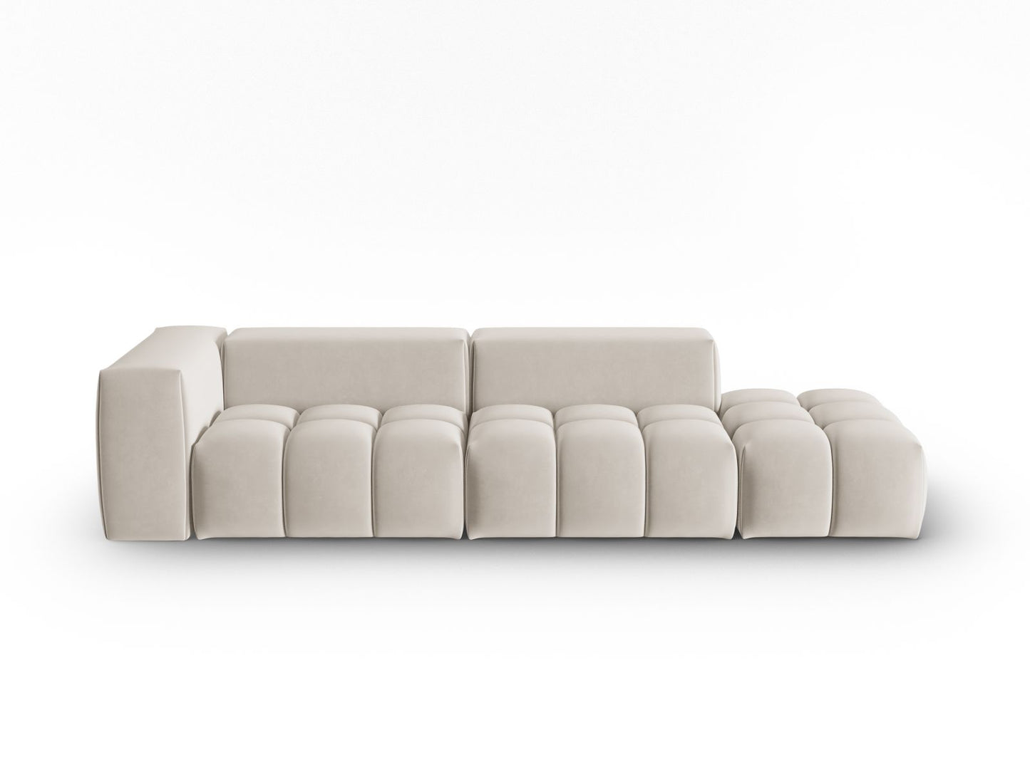Verona Modular Sofa, 4 Seats, 265x85 cm — Ecru / Right