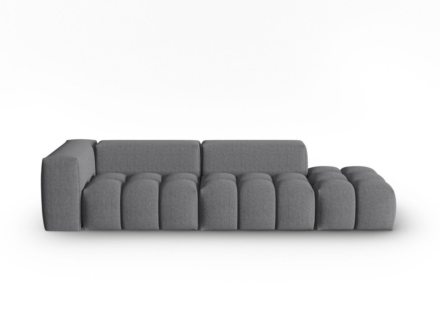 Verona Modular Sofa, 4 Seats, 265x85 cm — Grey / Right
