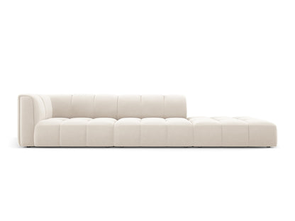 Moritz Modular Sofa, 4 Seats, 293x96 cm — Light Beige / Right