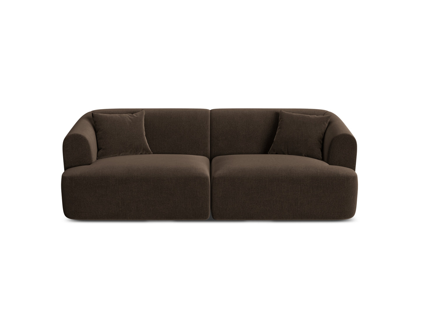 Campi Modular Sofa, 3 Seats, 220x90 cm — Chocolate